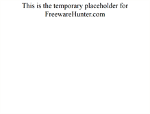 Tablet Screenshot of freewarehunter.com